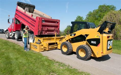 asphalt spreader for skid steer|asphalt paver construction vehicles equipment.